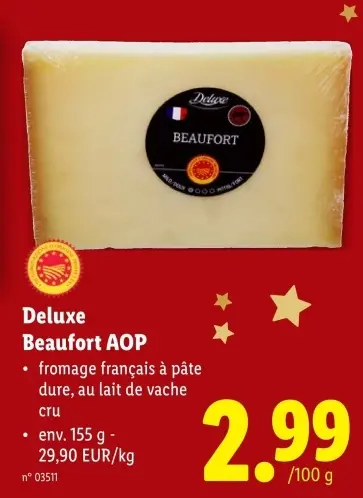 Offre: Beaufort AOP