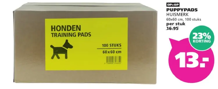 Aanbieding: Puppypads