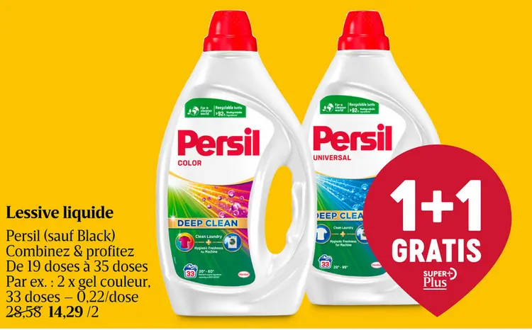 Offre: Lessive liquide
