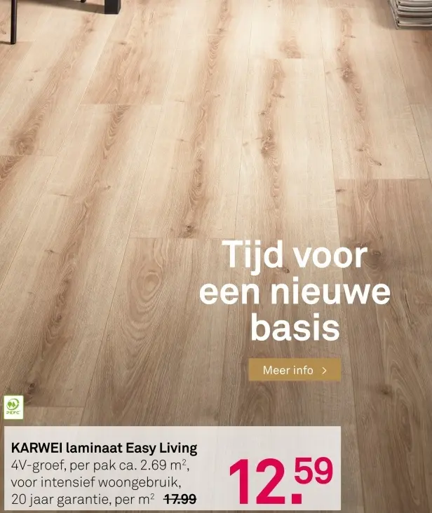 Aanbieding: laminaat Easy Living