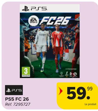 Offre: Ps5 fc 26