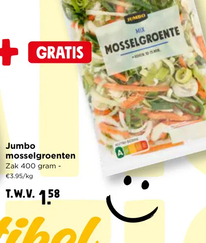Promotie: Mosselgroenten