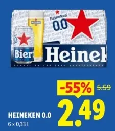 Aanbieding: Heineken 0.0
