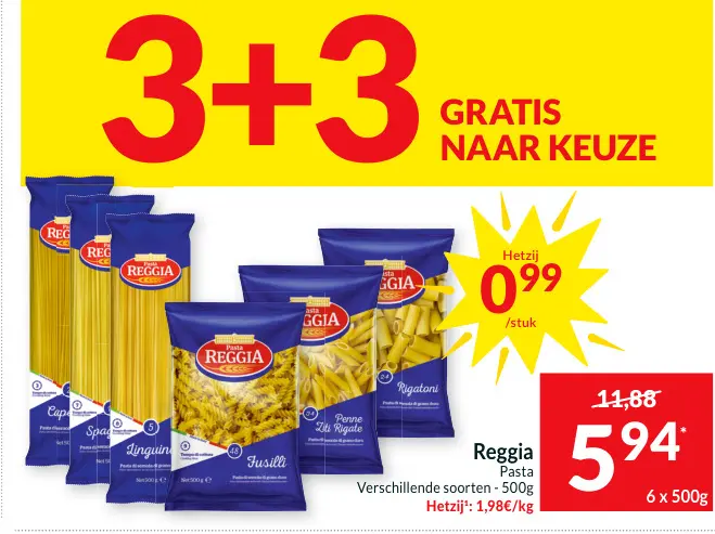 Promotie: Pasta