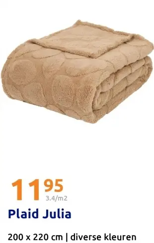 Aanbieding: Plaid Julia