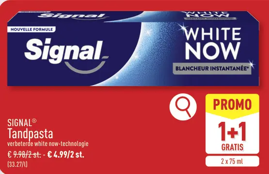 Promotie: Tandpasta