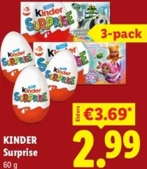 Aanbieding: Kinder Surprise