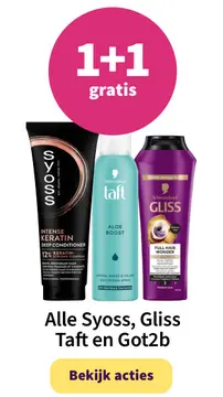 Aanbieding: Syoss, Gliss, Taft en Got2b