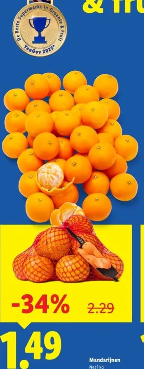 Aanbieding: Mandarijnen