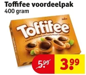 Aanbieding: Toffifee voordeelpak