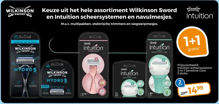Aanbieding: Wilkinson scheermesjes