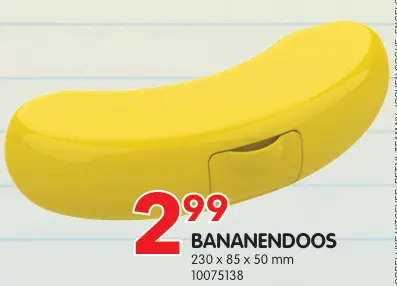 Promotie: Bananendoos