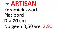 Aanbieding: Bord Artisan Ø20cm