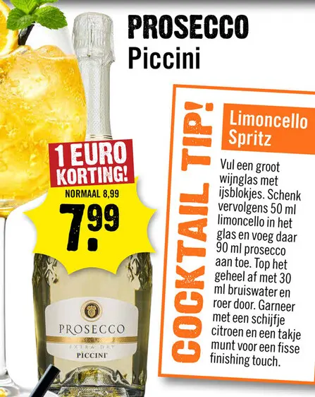 Aanbieding: 'Venetian Dress' Prosecco Extra Dry 75 cl