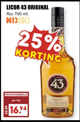 Aanbieding: Licor 43 original