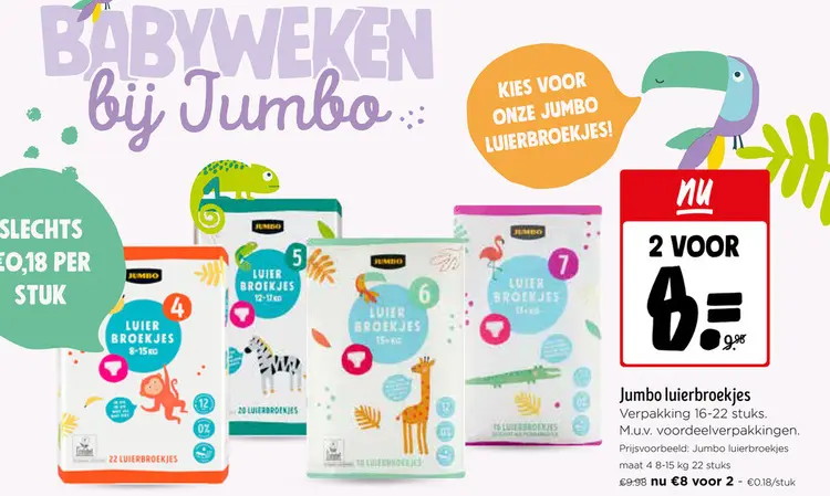 Promotie: Jumbo luierbroekjes