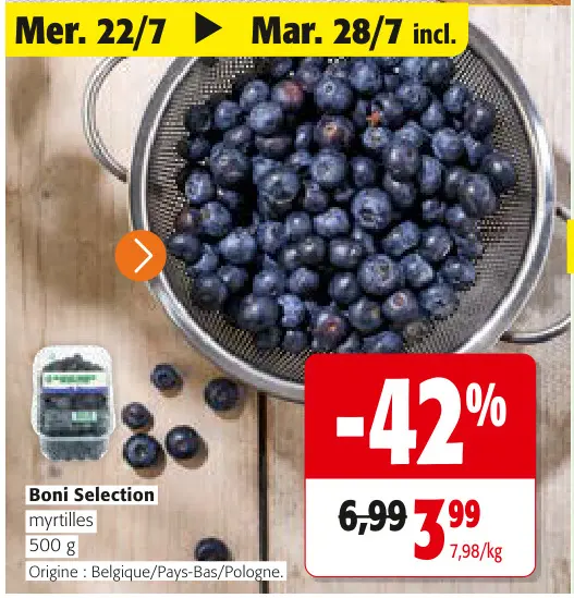 Offre: Myrtilles