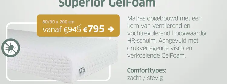 Promotie: Superior GelFoam