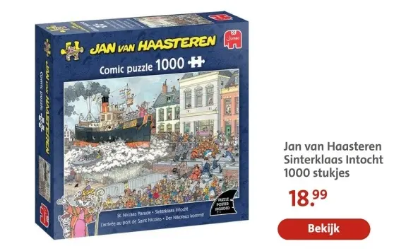 Aanbieding: Sinterklaas Intocht 1000 stukjes