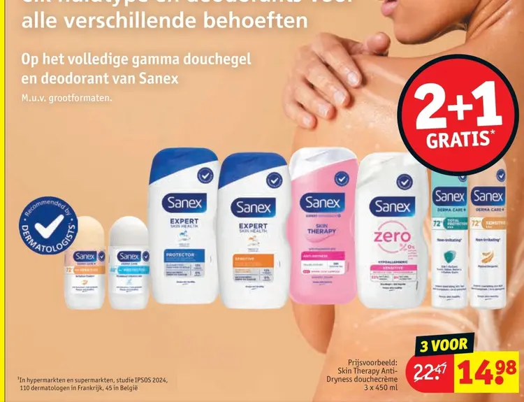 Promotie: Skin Therapy Anti-Dryness douchecrème