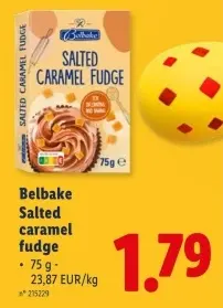 Offre: Salted caramel fudge