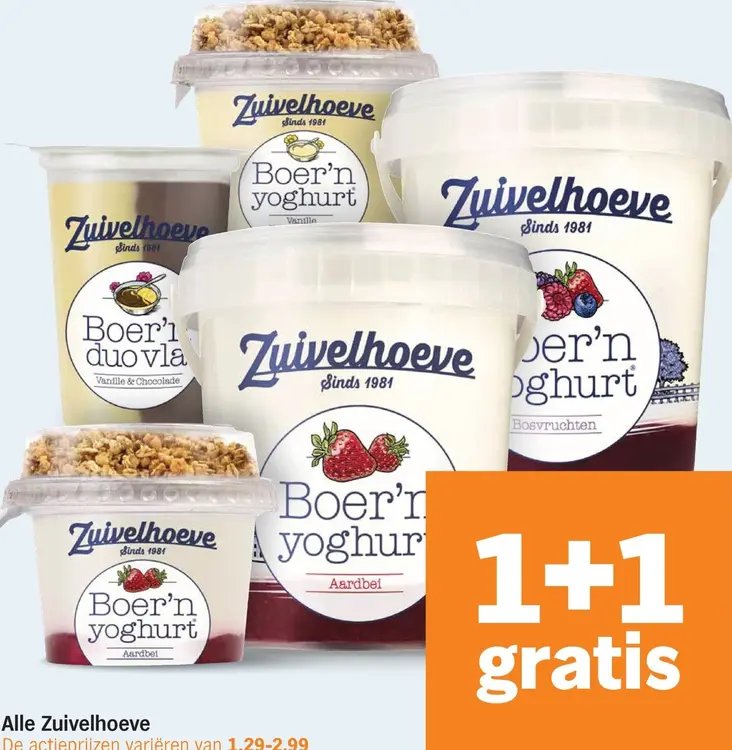 Aanbieding: Boer'n yoghurt