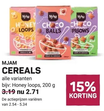 Aanbieding: Cereals