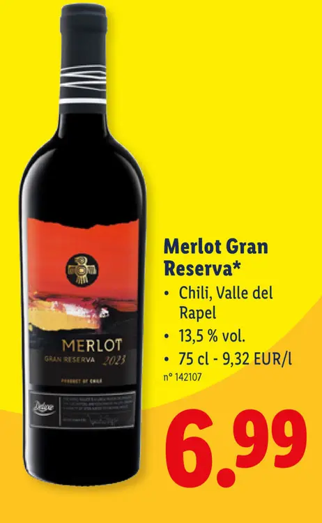 Offre: Merlot Gran Reserva