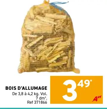 Offre: Bois d'allumage