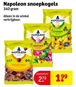 Aanbieding: Napoleon snoepkogels