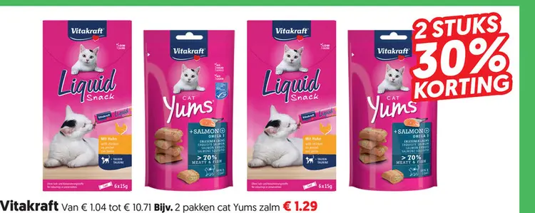 Aanbieding: Cat Yums zalm