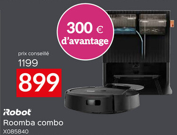 Offre: Roomba combo