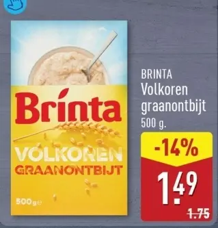 Aanbieding: Volkoren graanontbijt