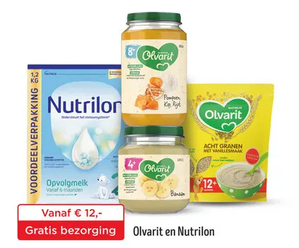 Aanbieding: Olvarit en Nutrilon