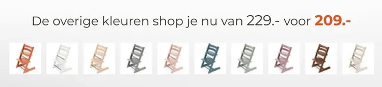 Aanbieding: De overige kleuren Tripp Trapp