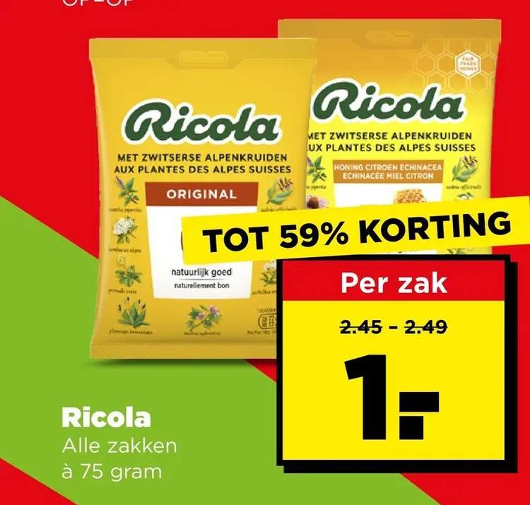 Aanbieding: Ricola
