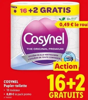 Offre: Papier-toilette