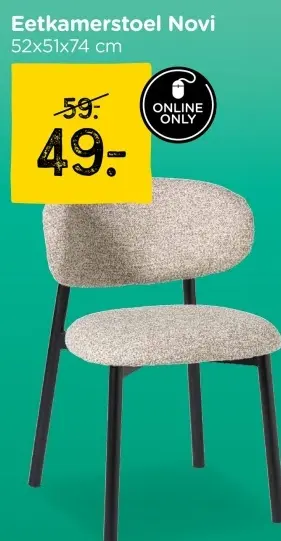 Aanbieding: Eetkamerstoel Novi