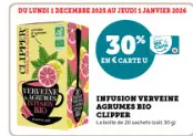 Offre: Infusion verveine agrumes bio