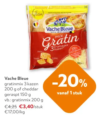 Promotie: Gratinmix 3 kazen
