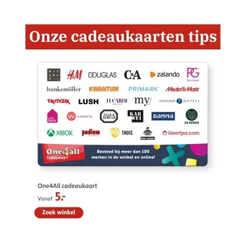 Aanbieding: One4All cadeaukaart