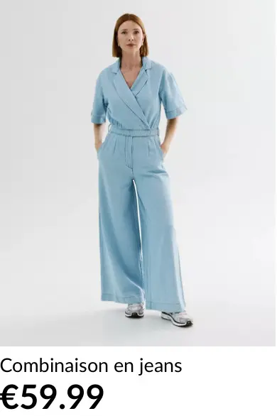 Offre: Combinaison en jeans