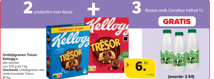 Aanbieding: Ontbijtgranen Trésor