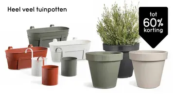 Aanbieding: tuinpotten
