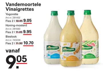 Aanbieding: Vandemoortele Vinaigrettes