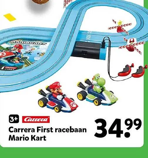 Aanbieding: Carrera First racebaan Mario Kart
