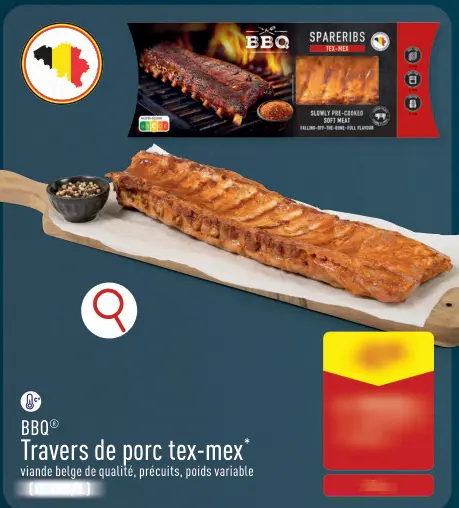 Offre: Travers de porc tex-mex