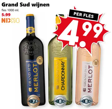 Aanbieding: Grand Sud Wijnen