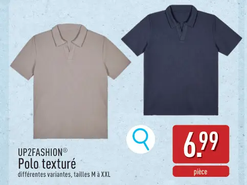 Offre: Polo texturé