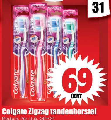 Aanbieding: Zigzag tandenborstel